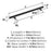 Caliber Zinc Matte Black Appliance Pull 3