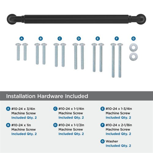 Coble Zinc Matte Black Appliance Pull 5