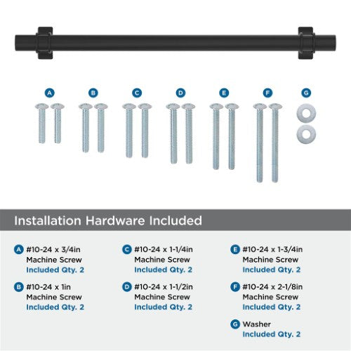 Davenport Zinc Matte Black Appliance Pull 6