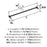 Dupont Circle Zinc Matte Black Appliance Pull 6