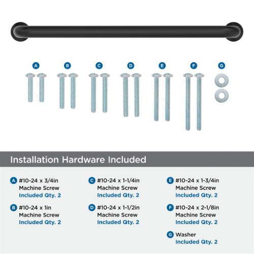Factor Zinc Matte Black Appliance Pull 5