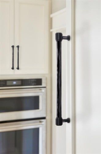 Fairfax Zinc Matte Black Appliance Pull 13