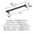 Fairfax Zinc Matte Black Appliance Pull 4