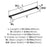 Fairfax Zinc Matte Black Appliance Pull 5