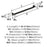 Rockhurst Zinc Matte Black Appliance Pull 4