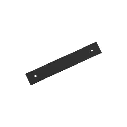 Ladera Zinc Matte Black Cabinet Backplate 8