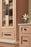 Maymont Zinc Matte Black Cabinet Backplate 27