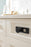 Medora Zinc Matte Black Cabinet Backplate 4