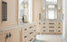 Medora Zinc Matte Black Cabinet Backplate 35