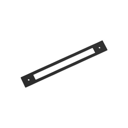 Medora Zinc Matte Black Cabinet Backplate 1