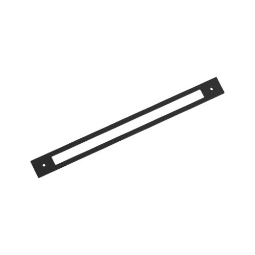 Medora Zinc Matte Black Cabinet Backplate 3