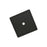 Thoreau Zinc Matte Black Cabinet Backplate 1