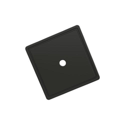Thoreau Zinc Matte Black Cabinet Backplate 1