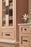 Thoreau Zinc Matte Black Cabinet Backplate 20