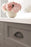 Ravino Zinc Matte Black Cabinet Pull 3