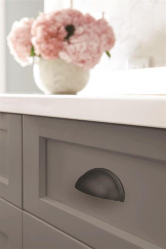 Ravino Zinc Matte Black Cabinet Pull 3