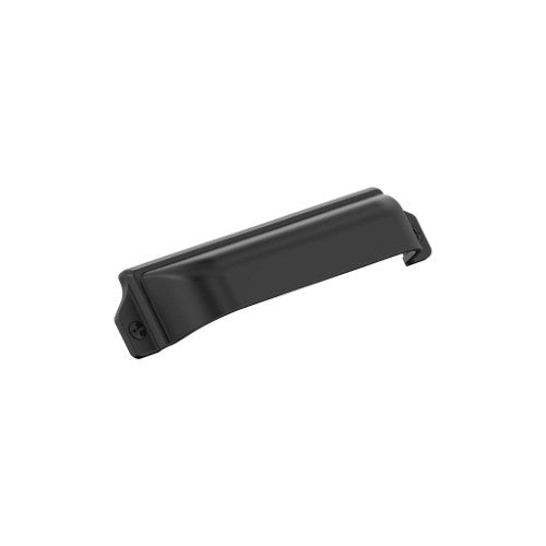 Haven Zinc Matte Black Cabinet Pull 1