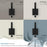 Aliso Zinc Matte Black Hook 7