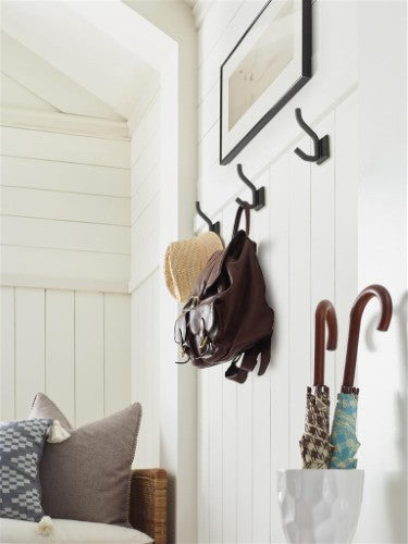 Aliso Zinc Matte Black Hook 5