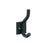 Aliso Zinc Matte Black Hook 1