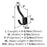 Granlyn Zinc Matte Black Hook 2