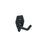 Benton Zinc Matte Black Hook 1