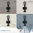 Vinland Zinc Matte Black Hook 6