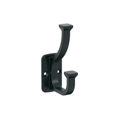 Alder Zinc Matte Black Hook 1