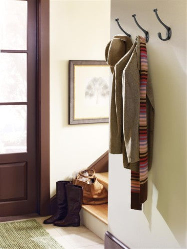 Adare Zinc Matte Black Hook 7