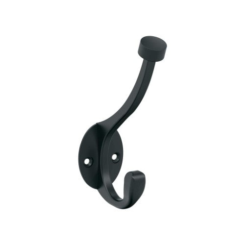 Adare Zinc Matte Black Hook 1