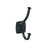 Kinsale Zinc Matte Black Hook 1