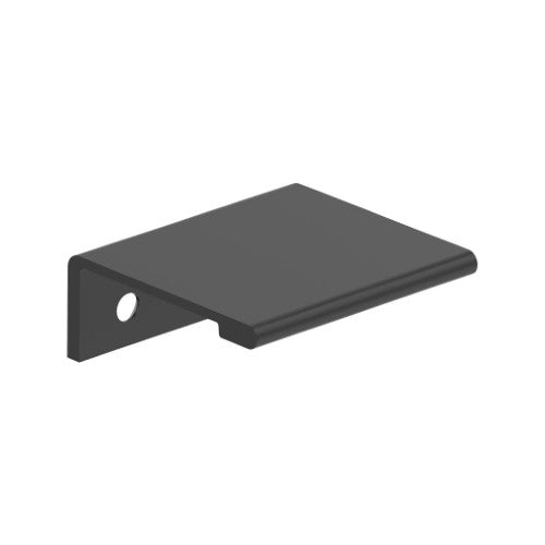 Streamline II Zinc Matte Black Cabinet Pull 1