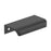 Streamline Tab Zinc Matte Black Cabinet Pull 2