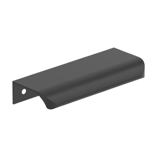 Streamline Tab Zinc Matte Black Cabinet Pull 3
