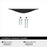 Current Zinc Matte Black Cabinet Pull 9