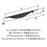 Current Zinc Matte Black Cabinet Pull 6