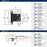 Decorative Hinges Steel Matte Black Cabinet Hinge 2