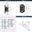 Decorative Hinges Steel Matte Black Cabinet Hinge 3