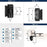 Decorative Hinges Steel Matte Black Cabinet Hinge 2