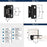 Decorative Hinges Steel Matte Black Cabinet Hinge 2
