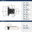 Decorative Hinges Steel Matte Black Cabinet Hinge 2