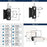Decorative Hinges Steel Matte Black Cabinet Hinge 2