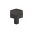 Caliber Zinc Matte Black Cabinet Knob 1