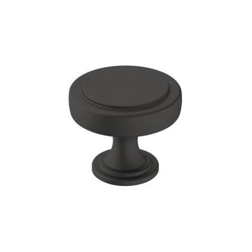 Exceed Zinc Matte Black Cabinet Knob 1