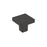 Monument Zinc Matte Black Cabinet Knob 1