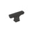 Status Aluminum Matte Black Cabinet Knob 1
