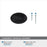 Vaile Zinc Matte Black Cabinet Knob 3