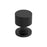 Balata Zinc Matte Black Cabinet Knob 2