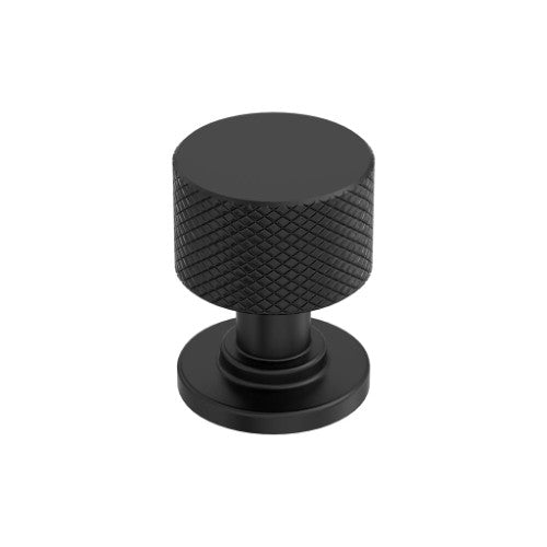 Balata Zinc Matte Black Cabinet Knob 2