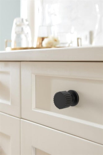Ballard Zinc Matte Black Cabinet Knob 10